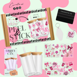 Peel & stick DIY libbey can kit