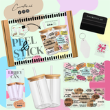 Peel & stick DIY libbey can kit