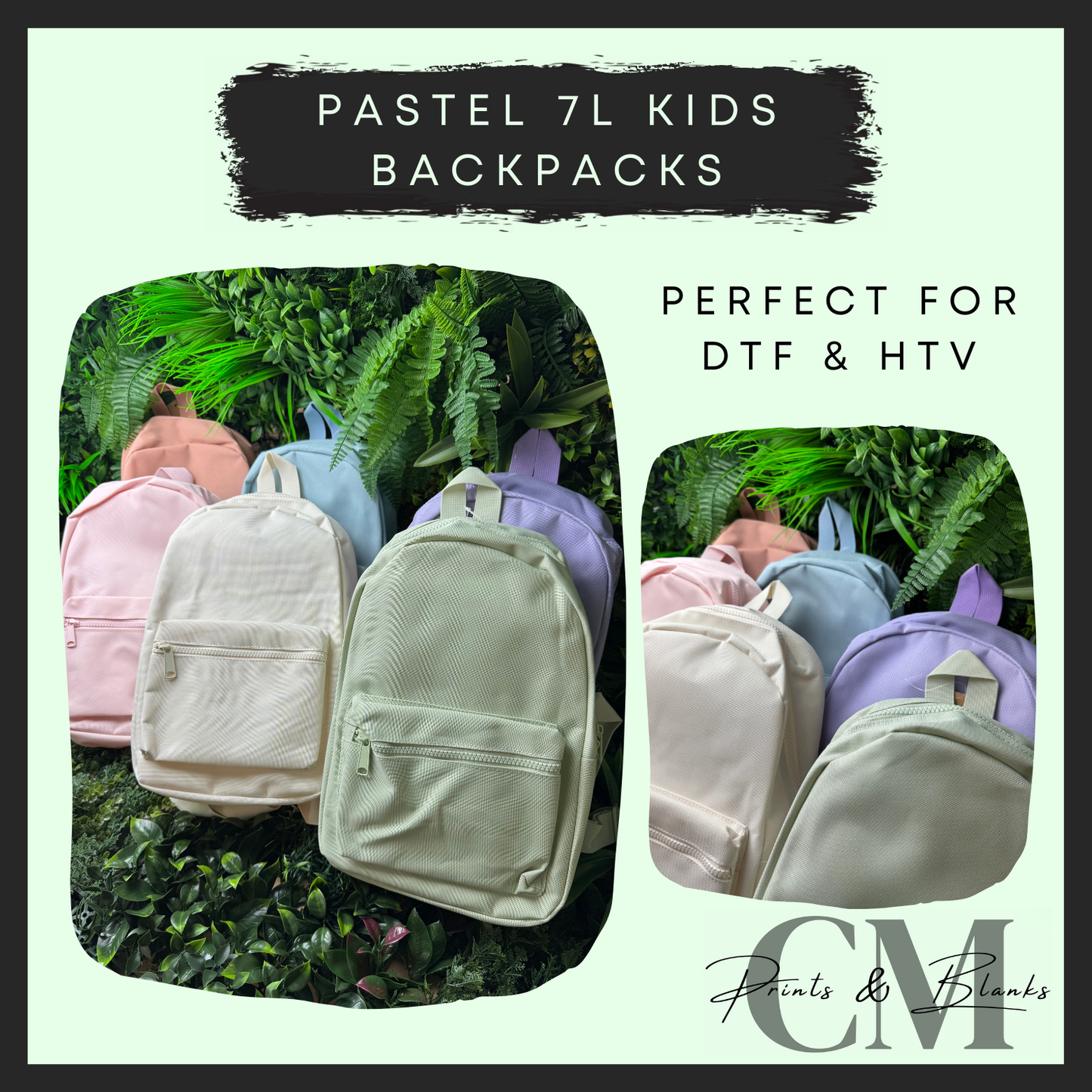 Pastel 7L kids backpacks