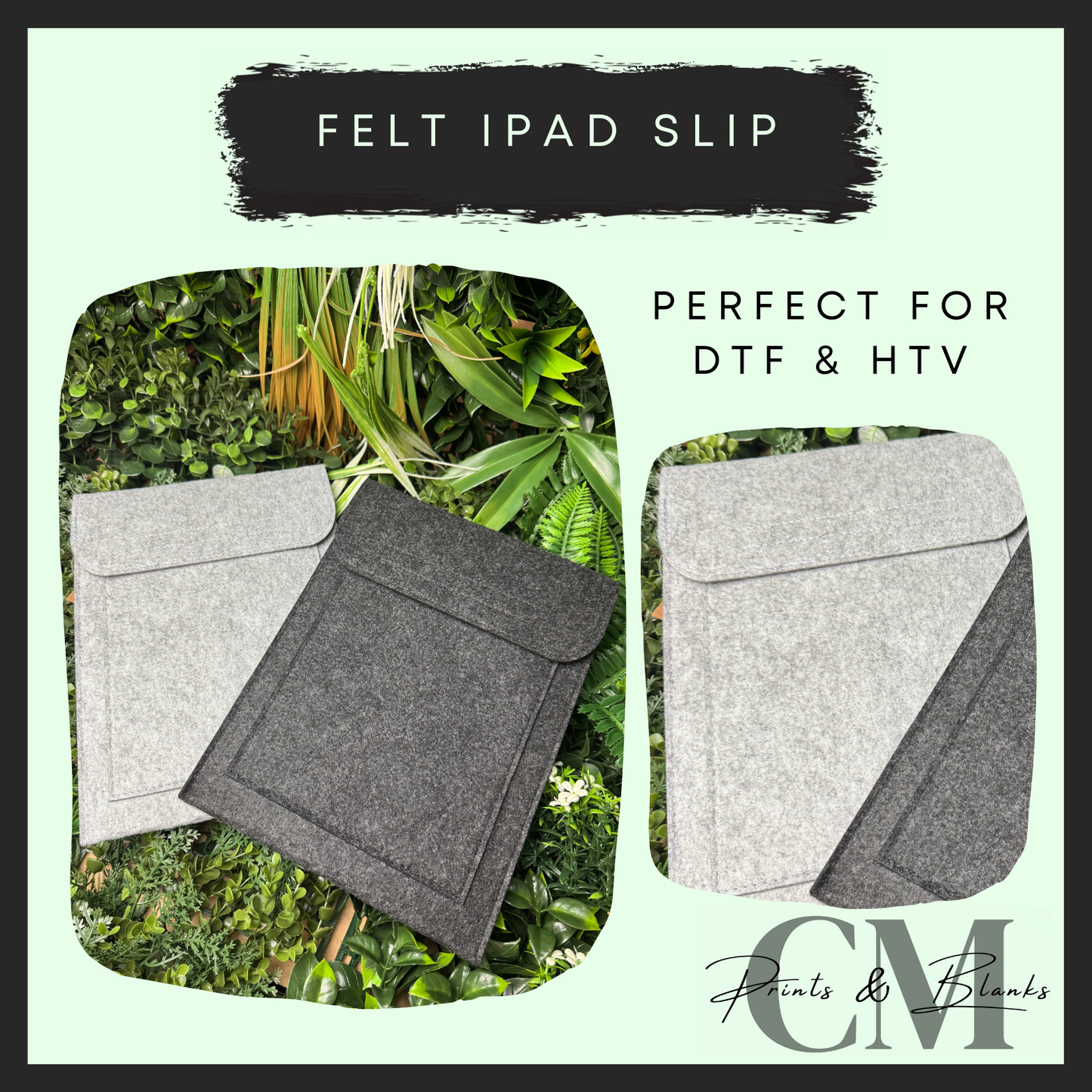felt ipad slips