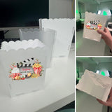 Acrylic popcorn bucket bundle (with Uvdtf)