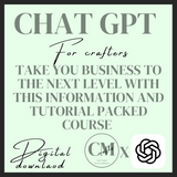 Chat GPT for crafters