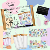 Peel & stick DIY libbey can kit