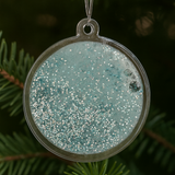 Shaker Snowglobe acrylic bauble(read description)