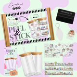 Peel & stick DIY libbey can kit