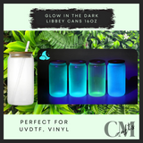 Glow in the dark 16oz libbey can