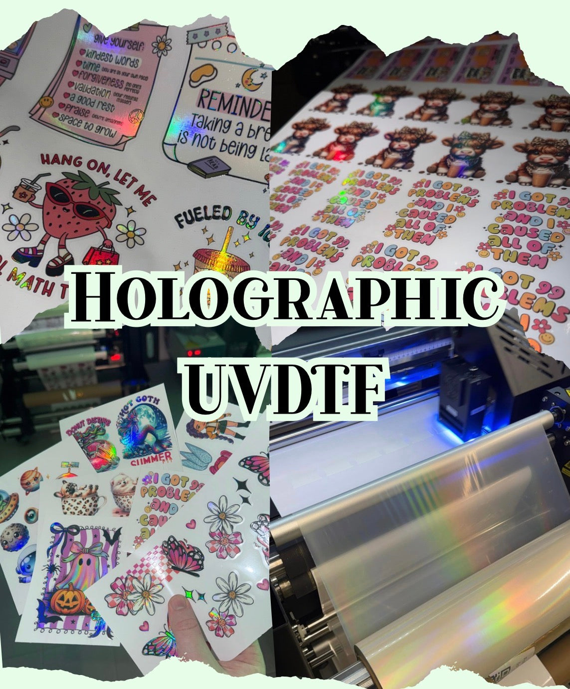 Holographic uvdtf