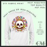 Be afraid and do it anyway DTF transfer