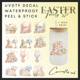 The Easter collection 26 Uvdtf single decals (4”, 10cm)