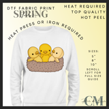 Easter jelly teddy DTF transfers