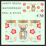 Hawaii dog 16oz Uvdtf wrap