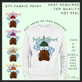 The bear collection DTF transfer