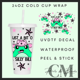 Just a bit of a silly billy 24oz Uvdtf wrap