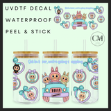 Get in loser sitting pretty monsters 16oz Uvdtf wrap