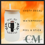 Vintage style Halloween Uvdtf single transfers (4” / 10cm)