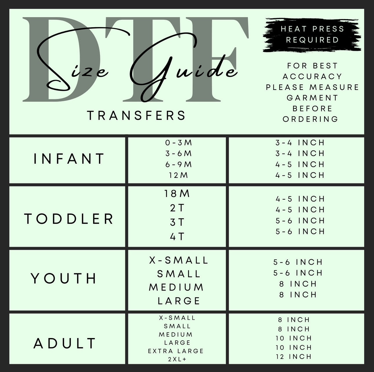 Spooky season DTF transfer