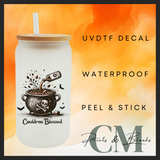 Vintage style Halloween Uvdtf single transfers (4” / 10cm)