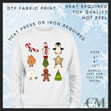 Christmas jelly’s DTF transfer