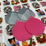 Christmas 6 7 acrylic bauble bundle