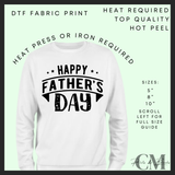 Happy Father’s Day DTF transfer