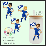 Scottish boys Uvdtf single decal (4”, 10cm)