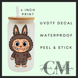 Monsters uvdtf single decal (4”, 10cm)