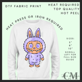 Monsters DTF transfers