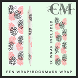 The plant collection bookmark & pen wrap Uvdtf decals