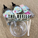 The refill, snowglobe refill kit