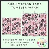 Ask for guidance Sublimation 20oz tumbler wrap