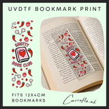 Smutty Book Club bookmark uvdtf wrap