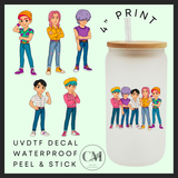 K-stars boys single decal (4”, 10cm)