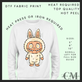 Monsters DTF transfers