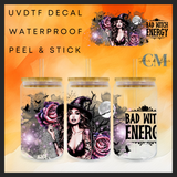 Bad witch energy 16oz Uvdtf wrap