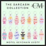 The sarcasm collection, motel keychain Uvdtf