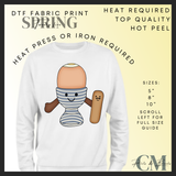 Easter jelly teddy DTF transfers