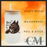 Vintage style Halloween Uvdtf single transfers (4” / 10cm)