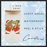 6 7 cookies Uvdtf single decal (4”, 10cm)