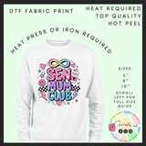 SEN Mum Club DTF transfer
