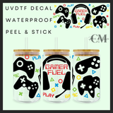 Gamer fuel Uvdtf 16oz wrap