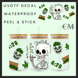 Stoned to the bone 16oz uvdtf wrap