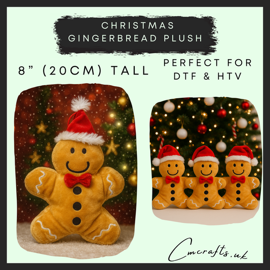 Christmas gingerbread plush (8” 20cm)