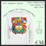 Hippie soul DTF transfer