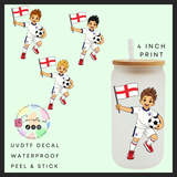 World Cup boys Uvdtf single decal (4”, 10cm)
