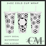 Football 24oz Uvdtf wrap (space for logo 😉)