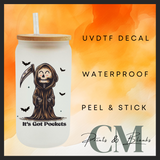 Vintage style Halloween Uvdtf single transfers (4” / 10cm)