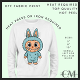 Monsters DTF transfers