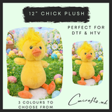 12” large chick plush