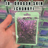 Chunky & fine glitter (1oz bags)