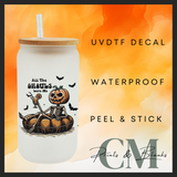 Vintage style Halloween Uvdtf single transfers (4” / 10cm)